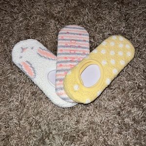 NWT (3) Pair Old Navy Slipper Socks/Booties